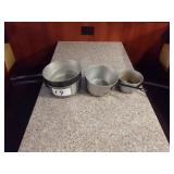 ASSORTED SAUCE POTS