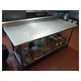 72" X 30" SS TABLE