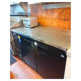 EVEREST 58" SELF CONTAINED REFRIGERATED BACKBAR