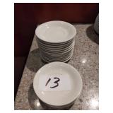 LOT 17 CAC 6" SAUCERS