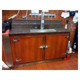 58" REMOTE KEGERATOR WITH 6 TAP BEER TOWER
