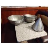 ASSORTED STRAINERS