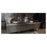 GAS WOK STOVE
