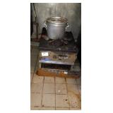 GAS CANDY STOVE WITH POT