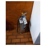 CHROME FIRE EXTINGUISHER