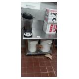 36" X 24" SS TABLE - NO CONTENTS