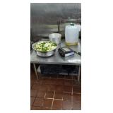 36" X 34" SS GRILL STAND