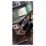 96" X 20" X 44" SS OVERSHELF - NO CONTENTS