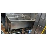 3 COMP NSF SINK 60" X 26"