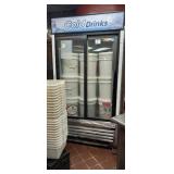 TURBO AIR SELF CONTAINED SLIDING 2 DR REFRIGERATOR