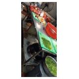 96" X 30" SS TABLE - NO CONTENTS