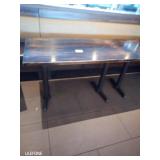 48" X 27" WOOD TOP 4 SEAT TABLES