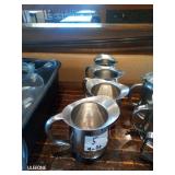 LOT 4 SS WATER PITCHERS