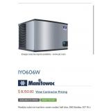 MANITOWOC 600 LB WATER COOLED ICE MACHINE IY0606W