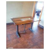 48" X 30" GAS TABLE