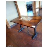 48" X 30" GAS TABLE