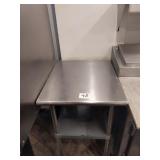24" X 30" SS TABLE