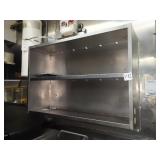 SS DISH RACK 44" X 14" X 30" TALL