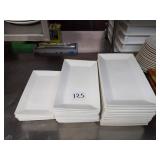 ASSORTED RECTANGULAR PLATES