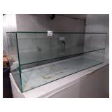 GLASS COUNTERTOP SHOWCASE 60" X 18" X 22"