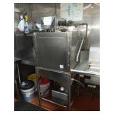 ES2000 DISHWASHER WITH SS DRAINBOARDS & RACKS
