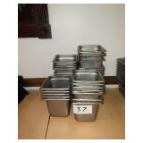1/6 SIZE SS PANS 6" DEEP