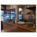 SNEEZE GUARD 84" X 18" X 18.5" TALL