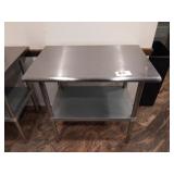 36" X 24" SS TABLE