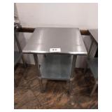 24" X 24" SS TABLE