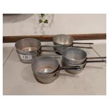 ASSORTED SAUCE POTS