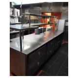 111" REMOTE REFRIGERATED LOWBOY W/ OVERSHELF