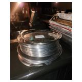 LOT 37 ASSORTED SS TRAYS