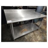 60" X 30" SS TABLE