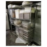 METRO RACK 60" X 18" SHELVES - NO CONTENTS