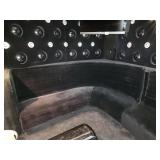 4 SECTION VELVET SETTEE