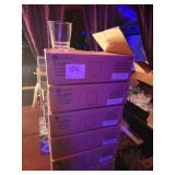 CASES NEW LIBBEY 12 OZ PLASTIC ROCKS GLASSES