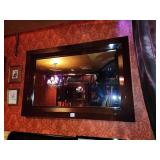 WOOD FRAME MIRROR 81" X 54" TALL