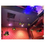 SET HANGING HAT LIGHTS