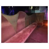 3 PIECE HIGH BACK CUSHIONED SETTEE 23