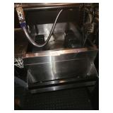 24" ICE BIN W/ BUILT IN COLD PLATE & SPEED RAIL