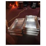 LOT 17 ASSORTED SS PANS