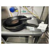 CAST IRON PANS
