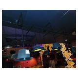 SET OF TOP HAT LIGHTS