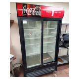 TRUE SELF CONTAINED 2 SLIDING DOOR REFRIGERATOR