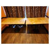 48" X 32" WOOD TOP HEAVY DUTY TABLES