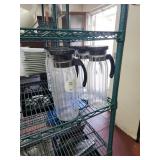 LOT 10 PLASTIC PITCHERS