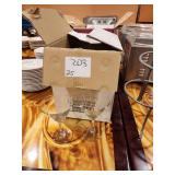 LOT 25 MARTINI GLASSES