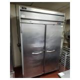 BEVERAGE AIR SELF CONTAINED SS 2 DOOR FREEZER