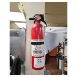 RED FIRE EXTINGUISHER