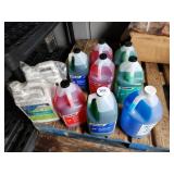 LOT 10 BOTTLES CLEANING